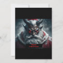 Search for satanic holiday cards Black