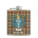 Search for family tartan flasks Crest