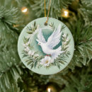 Search for peace dove ornaments Christian