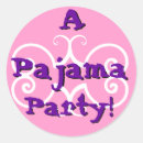 Search for sleepover stickers Pyjamas