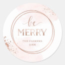 Search for rose gold blush stickers Typography