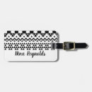 Recherche de triangle bagages étiquettes Noir et blanc