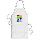 Search for mans best friend aprons Friends