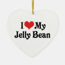 Search for jelly bean ornaments Heart
