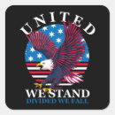 Search for united we stand stickers Divided we fall