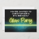 Search for blacklight invitations Glow in the dark