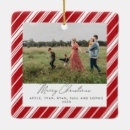 Search for red and white candy ornaments Merry christmas