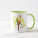 Search for green cheeked conure mugs Parrot