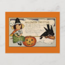 Search for cute halloween greeting postcards Vintage