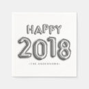 Search for new years napkins Silver