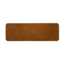 Search for leather return address labels Brown