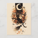 Recherche de balai cartes postales Croissant de lune
