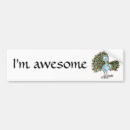Search for peacock bumper stickers Blue