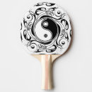 Recherche de symbole raquettes ping pong Noir et blanc