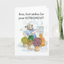 Search for boss retirement cards Retired