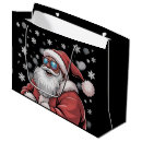 Search for black santa gift bags Festive