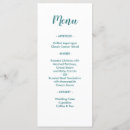 Search for cute wedding menus Elegant