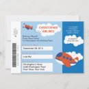 Search for boarding pass invitations Party
