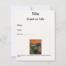 Search for the scream invitations Vintage