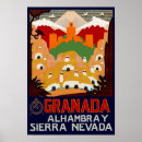 Search for vintage granada posters Andalusia