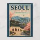 Recherche de seoul cartes postales Destination urbaine populaire