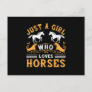 Search for love horses postcards Pony