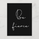 Search for fierce postcards Inspirational