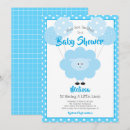 Search for blue sheep baby shower invitations Party