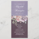 Recherche de lilac wedding programs Vintage