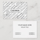 Recherche de rayures de zigzag cartes visite Professionnel