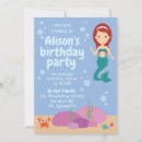 Search for crab invitations Mermaid
