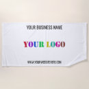 Search for business logo beach towels Promotional