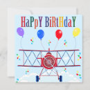 Search for aviation birthday cards Pilot
