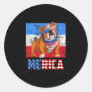 Search for usa flag and dog stickers Cute