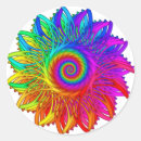Search for rainbow spiral stickers Psychedelic