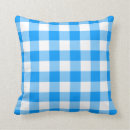 Search for bright blue pillows White