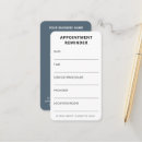 Search for medical appointment cards Dental