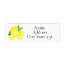 Search for orange fruit return address labels Lemon