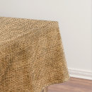 Search for burlap tablecloths Country