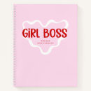 Search for girl boss notebooks Typography