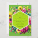 Search for lime green wedding invitations Botanical
