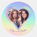 Search for valentine love stickers Rainbow