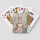 Recherche de lapins jeux de cartes Girl