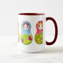 Search for russian mugs Matryoshka