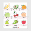 Recherche de orange fruit autocollants Fraise