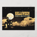 Search for haunted castle invitations Vintage