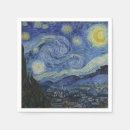 Search for starry night napkins Post impressionism