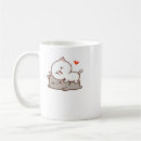 Search for cat and teddy bear mugs Cute milk and mocha