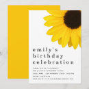 Search for any age birthday invitations Feminine