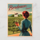 Search for bordeaux france postcards Wine country